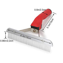 Carica l'immagine nel visualizzatore di Gallery, ASOCEA Pet Dog Grooming extra-large rastrello pettine Deshedding Tool beauty...