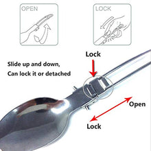 Carica l'immagine nel visualizzatore di Gallery, gotyou 6 Pezzi Posate in Acciaio Inossidabile,Posate Portatili/Posate...