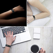 Carica l'immagine nel visualizzatore di Gallery, Hianjoo Cinturino Compatibile per Xiaomi Mi Band Blu Navy, Grigio, Nero - Ilgrandebazar