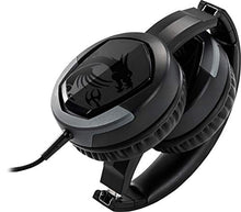 Carica l'immagine nel visualizzatore di Gallery, MSI Immerse GH30 V2 cuffia gaming con logo serigrafato nero, controller...