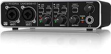 Carica l'immagine nel visualizzatore di Gallery, Behringer U-PHORIA UMC202HD interfaccia audio 2x2 USB 24 BIT e 192 Khz con... - Ilgrandebazar