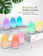 Carica l'immagine nel visualizzatore di Gallery, VicTsing 150ml Diffusore di Oli Essenziali, Aromi con Legno - Ilgrandebazar