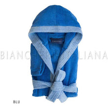 Carica l'immagine nel visualizzatore di Gallery, Caleffi 01853 - Accappatoio Young Spugna 100% Cotone 400 gr/mq - Ilgrandebazar