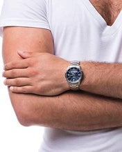 Carica l'immagine nel visualizzatore di Gallery, Casio WAVE CEPTOR Orologio con Ricezione Segnale Radio e Funzione Solare, Blu - Ilgrandebazar