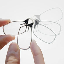Carica l'immagine nel visualizzatore di Gallery, ThinOptics Occhiali da lettura con custodia 2.00 resistenza, Trasparente - Ilgrandebazar
