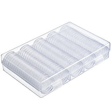 Carica l'immagine nel visualizzatore di Gallery, Hicarer Capsule di Monete Rotondo Plastica Contenitori per con... - Ilgrandebazar
