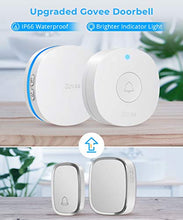 Carica l'immagine nel visualizzatore di Gallery, Campanello Senza Fili, Govee Wireless IP66 Impermeabile con...