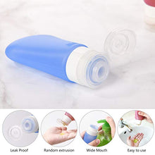 Carica l'immagine nel visualizzatore di Gallery, flintronic Bottiglie da Viaggio in Silicone,3 Pcs TSA Approvato Viaggio...