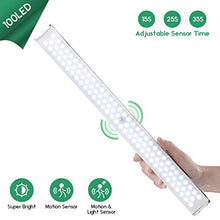 Carica l'immagine nel visualizzatore di Gallery, Luce Led Armadio con Sensore, 100LED di Movimento Luce, Lampada... - Ilgrandebazar
