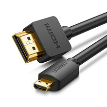 Carica l'immagine nel visualizzatore di Gallery, UGREEN Cavo Micro HDMI a 3D 4K con Ethernet e Canali di Ritorno Audio 3M