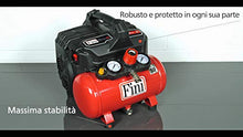 Carica l'immagine nel visualizzatore di Gallery, FINI SILTEK S/6 Compressore Silenzioso 2 Manometri (59 Db), 750 W, 230 V,...