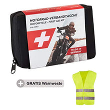 Carica l'immagine nel visualizzatore di Gallery, GoLab Set di primo soccorso per moto, piccolo e compatto, con giubbotto di... - Ilgrandebazar