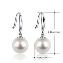 Carica l'immagine nel visualizzatore di Gallery, Orecchini di Perle Donna D.Perlla Argento Sterling 925 Bianco...
