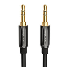 Carica l'immagine nel visualizzatore di Gallery, deleyCON 20m Cavo Jack 3,5mm AUX Audio Stereo 20 metri, Nero