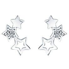 Carica l'immagine nel visualizzatore di Gallery, Iyé Biyé Jewels - Orecchini a forma di stella, da donna, ragazza, con... - Ilgrandebazar