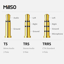 Carica l'immagine nel visualizzatore di Gallery, MillSO Cavo Adattatore Sdoppiatore Cuffie Microfono - 1T2-20