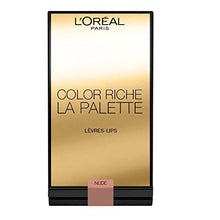 Carica l'immagine nel visualizzatore di Gallery, L'Oréal Paris Color Riche Lip Palette, 01 Nude 01 - Ilgrandebazar
