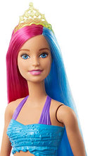 Carica l'immagine nel visualizzatore di Gallery, Barbie- Dreamtopia Bambola Sirena con Capelli Rosa e Blu Giocattolo per... - Ilgrandebazar