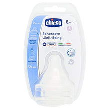 Carica l'immagine nel visualizzatore di Gallery, Chicco 00020855200000 Benessere Tettarella Flusso Pappa, Silicone, Bianco, 6...