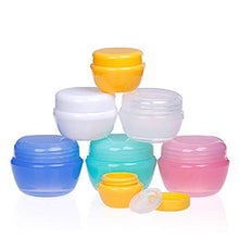 Carica l'immagine nel visualizzatore di Gallery, 24 pezzi contenitori cosmetici vuoti vasetti da viaggio in plastica per...