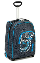Carica l'immagine nel visualizzatore di Gallery, Trolley Fit Seven Colorsnake, Grigio, 35 Lt, 2in1 Zaino con Sollevamento...