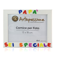 Carica l'immagine nel visualizzatore di Gallery, Cornici per foto in legno con la scritta Papà Sei Speciale, da appoggiare o... - Ilgrandebazar