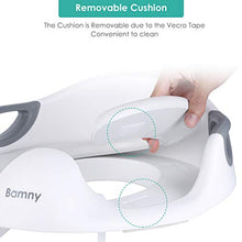 Carica l'immagine nel visualizzatore di Gallery, BAMNY Riduttore per WC Bambini, Forma Ergonomica, Ergonomico Bianco