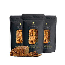 Carica l'immagine nel visualizzatore di Gallery, Seed Mix Preparazione Pane 3x200g Contenuto 20% di Proteine | 4g....
