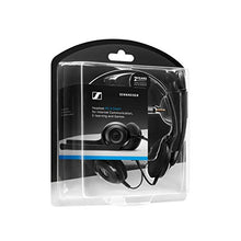 Carica l'immagine nel visualizzatore di Gallery, Sennheiser 5 Chat Cuffia a Filo per PC, 1 x ingresso jack 3.5 mm, Nero