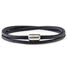 Carica l'immagine nel visualizzatore di Gallery, Wind Passion Bracciale con Medium ( Wrist size: 15.5 - 17.4 cm ), Black pearl - Ilgrandebazar
