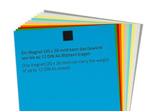 Carica l'immagine nel visualizzatore di Gallery, 110x piastrine magnetiche extra forti 20x20mm e 40x40mm. Magneti - Ilgrandebazar