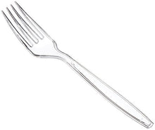 Carica l'immagine nel visualizzatore di Gallery, AmazonBasics - Set di 150 posate in plastica, 50 forchette, 50 cucchiai, 150 - Ilgrandebazar