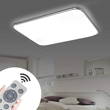 Carica l'immagine nel visualizzatore di Gallery, Plafoniere LED 72W Lampada Da Soffitto A Dimmerabile Con 72w