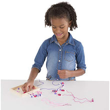 Carica l'immagine nel visualizzatore di Gallery, Melissa &amp; Doug- Cuori Luccicanti Set di Perline in Legno, Multicolore - Ilgrandebazar
