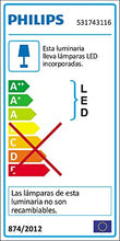 Carica l'immagine nel visualizzatore di Gallery, Philips Lighting Lampada da Parete per Esterno, Lanterna Down, Alluminio Nero - Ilgrandebazar