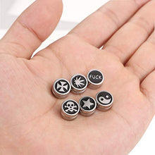 Carica l'immagine nel visualizzatore di Gallery, Flongo 6 Paia 1CM Orecchini Punk Magnetici Unisex, senza buco, in... - Ilgrandebazar