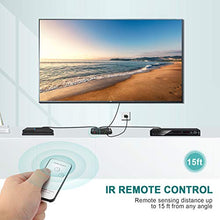 Carica l'immagine nel visualizzatore di Gallery, HDMI Switch, Techole Alluminio Splitter 3 In 1 Uscita con Telecomando,...