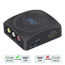Carica l'immagine nel visualizzatore di Gallery, MISOTT Composito RCA CVBS AV a HDMI Scaler Adattatore convertitore,... - Ilgrandebazar