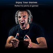 Carica l'immagine nel visualizzatore di Gallery, Cuffie Gaming per PS4, ONIKUMA Headset con Microfono K8 mimetico.