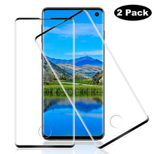 Carica l'immagine nel visualizzatore di Gallery, NASFUEY Vetro Temperato per Samsung Galaxy S10(2 Pezzi), 3D S10