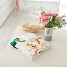 Carica l'immagine nel visualizzatore di Gallery, Coperta Mesi Neonato Maschio O Femmina, Unisex | Bambino Monkey - Ilgrandebazar