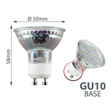 Carica l'immagine nel visualizzatore di Gallery, Lampadine LED luce calda, 3W (equivalenti a 25W) attacco Confezione da 5