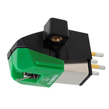 Carica l'immagine nel visualizzatore di Gallery, Audio-Technica AT-VM95E Dual Moving Magnet Turntable Cartridge Green Black...