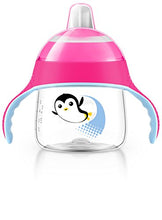 Carica l'immagine nel visualizzatore di Gallery, Philips Avent SCF751/07 Tazza con Beccuccio Morbido e Valvola 200 ml, Rosa - Ilgrandebazar