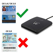 Carica l'immagine nel visualizzatore di Gallery, Ewent EW1052 Lettore di smart card USB SmartCard Reader, Plug &amp; Play, USB...