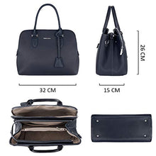 Carica l'immagine nel visualizzatore di Gallery, David Jones - Borsa a Mano Bugatti Elegante Donna - a Blu Scuro