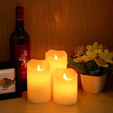 Carica l'immagine nel visualizzatore di Gallery, Candele LED Senza Fiamma Set Luci, ALED LIGHT Bianco Caldo Multicolor Real... - Ilgrandebazar
