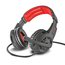 Carica l'immagine nel visualizzatore di Gallery, Trust GXT 310 Cuffie da Gaming, Nero Nero/Rosso
