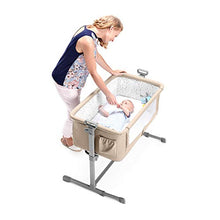 Carica l'immagine nel visualizzatore di Gallery, Kinderkraft Culla da Affiancare NESTE, Lettino Co-Sleeping, Regolabile Grigio