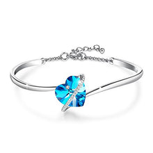 Carica l'immagine nel visualizzatore di Gallery, GEORGE · SMITH Fascino Braccialetto Argento Donna Bracciale Storia Blu